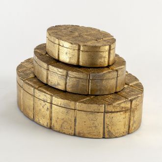 Cufflink Box-Gold