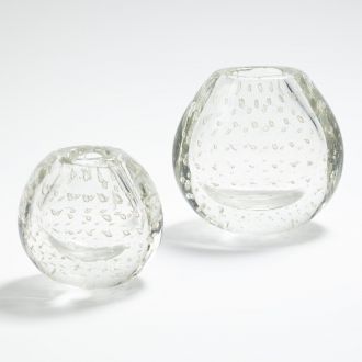 Bubble Vase-Clear