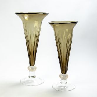 Trumpet Vase-Olive