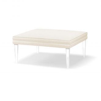 Lucy Ottoman-Lucite-Lg