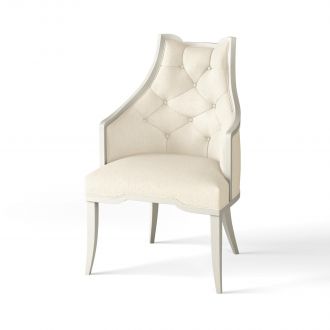 Logan Arm Chair-Antique White
