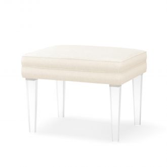 Lucy Ottoman-Lucite-Sm