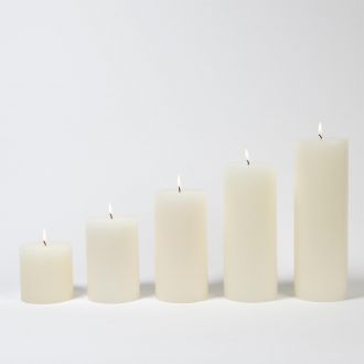 Pillar Candle-Unscented-4  x 8