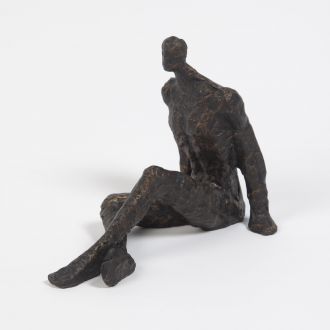 Sitting w/Legs Crossed-Bronze