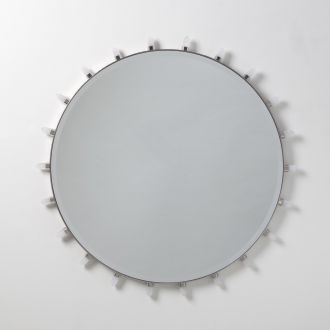 Lola Quartz Mirror-Nickel