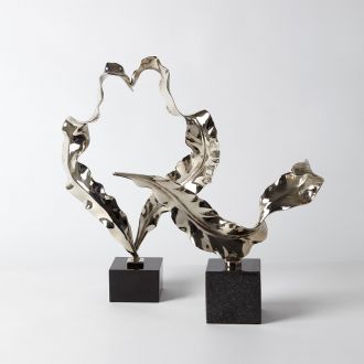 Leaf Sculpture-Nickel