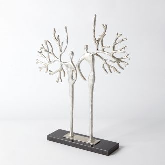 Branch Man and Woman-Silver Leaf