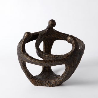 Circle of Family Sculpture-Bronze