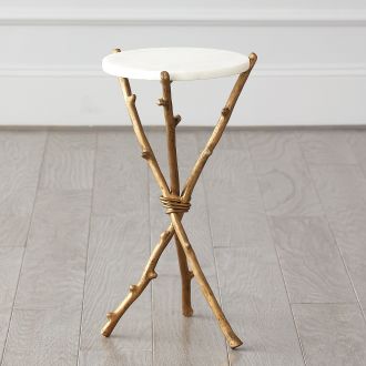 Thorn Table-Brass