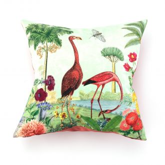 Tropical Flamingo Pillow