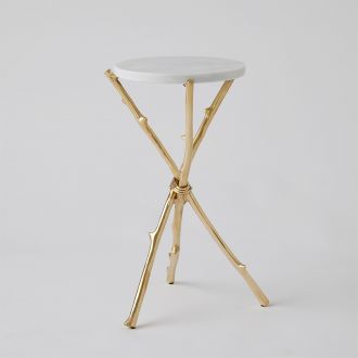 Thorn Table-Brass